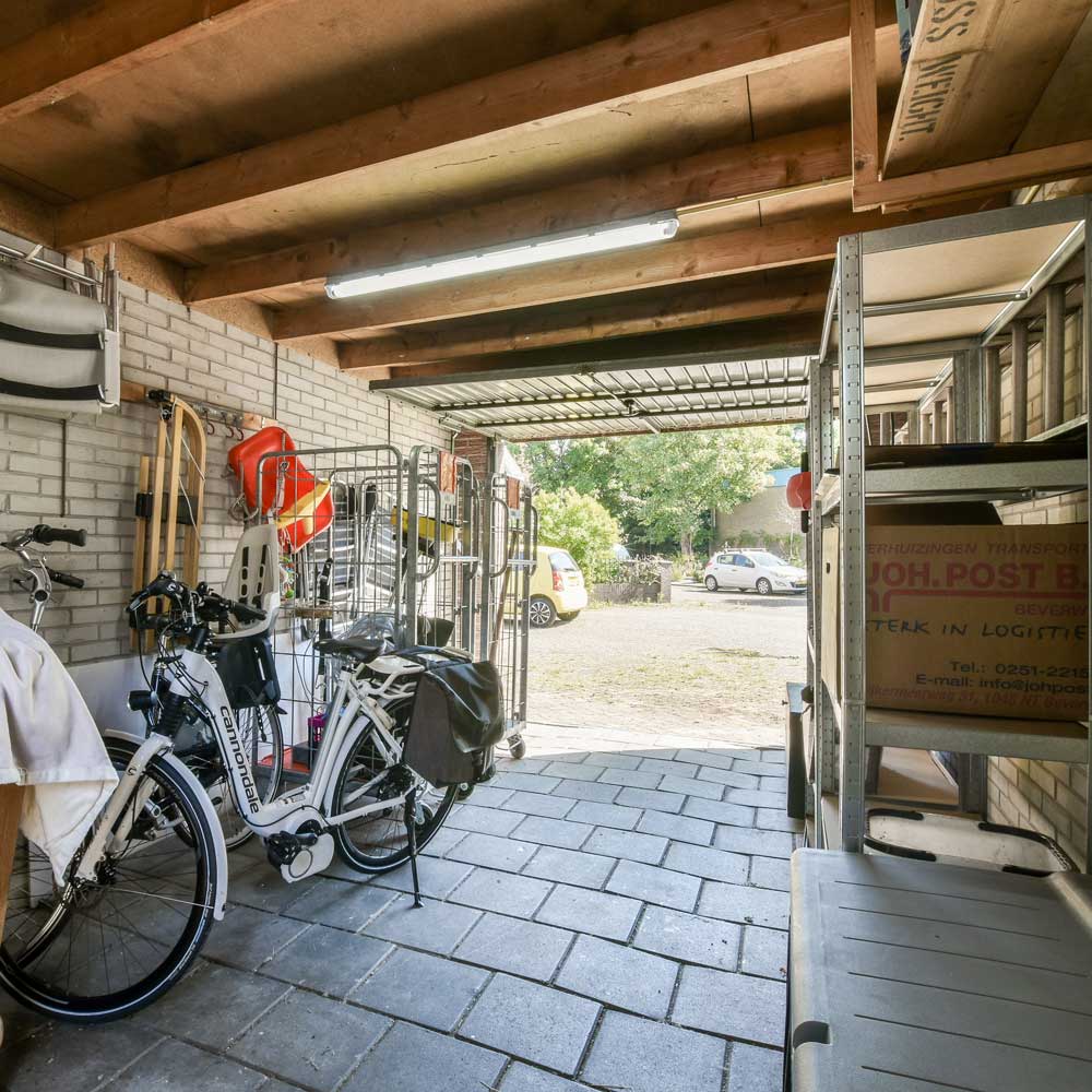 An organized garage