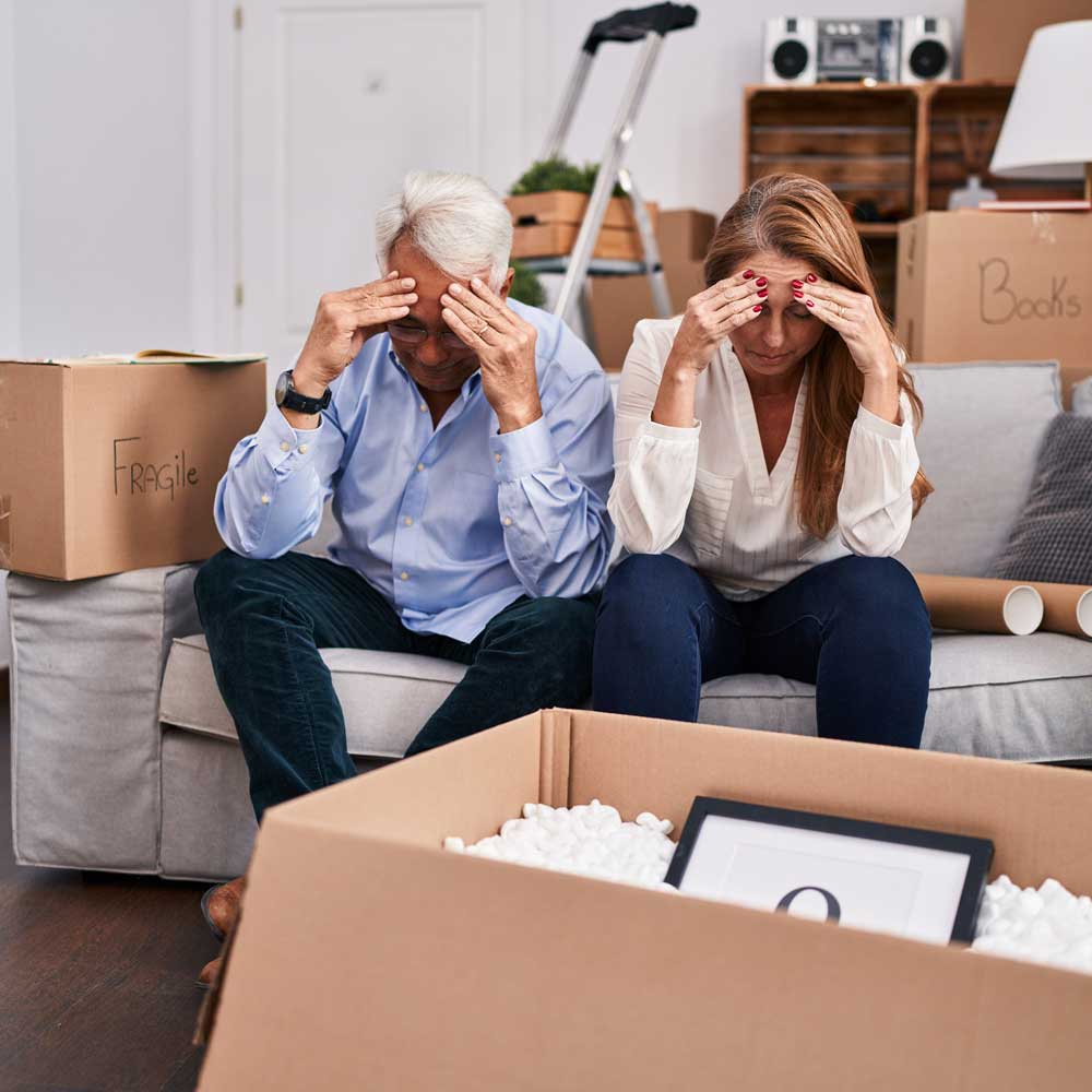 Couple in angst about organizing